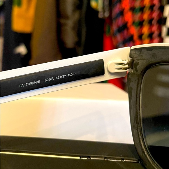 Givenchy Black and White GV7016/N/S Sunglasses - Picture 3 of 4